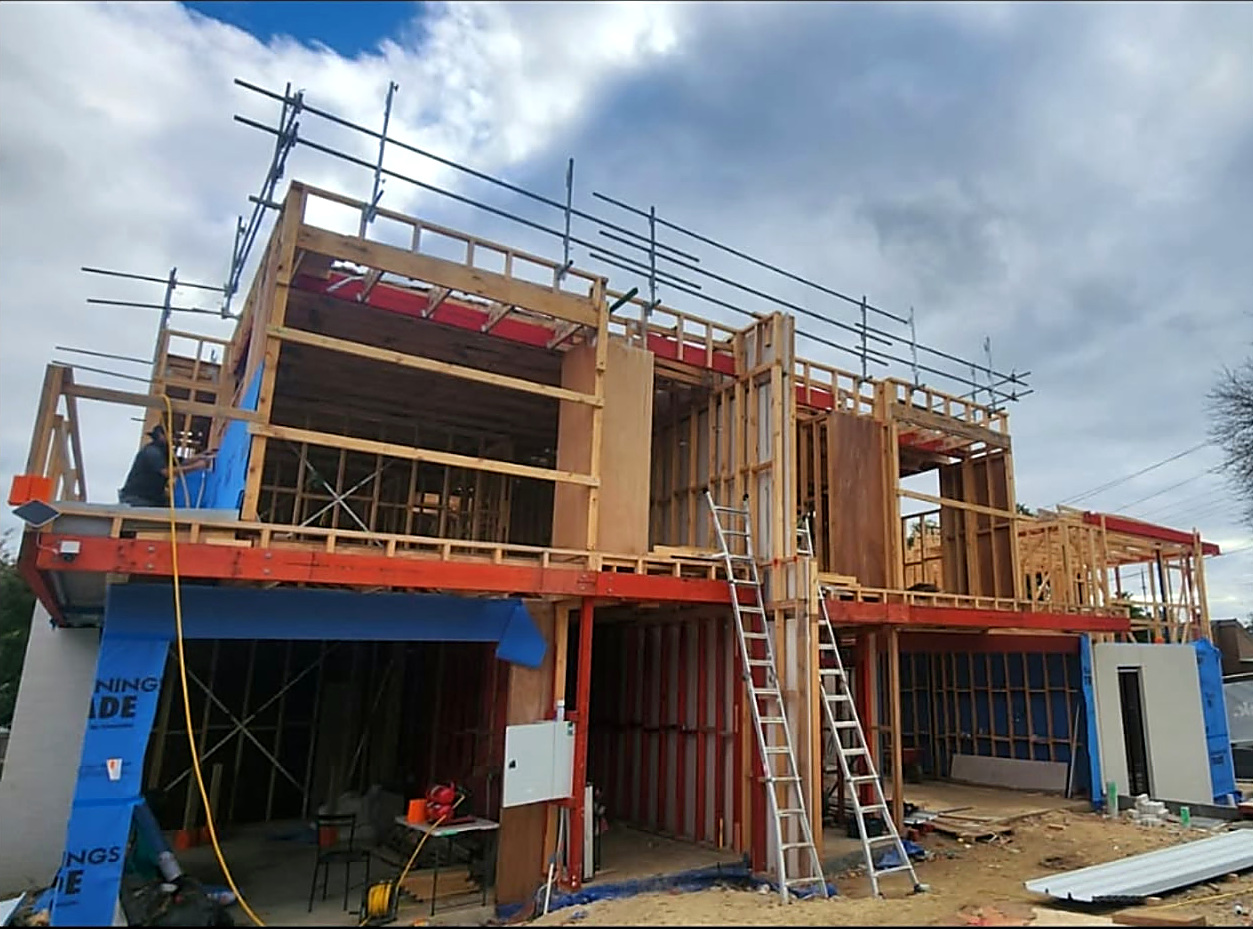 Two-storey framing